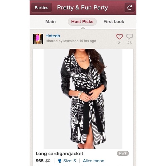 SOLDπSALEπHOST PICKπLong cardigan/jacket - Picture 4 of 4