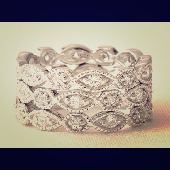 Reserved: Stella & Dot Stackable Deco Rings