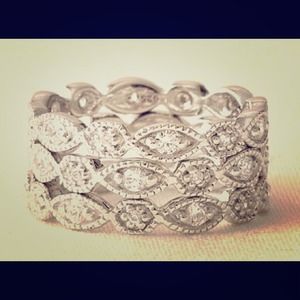 Reserved: Stella & Dot Stackable Deco Rings