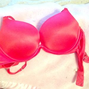 Aerie 36 C Drew bra in bright pink/coral