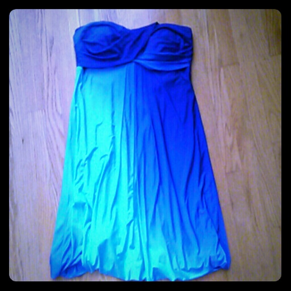 Strapless dress