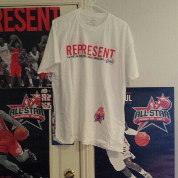 Clippers white t