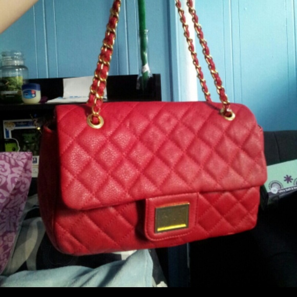 LAST ONE!!! Shoulder Crossbody quilted Bag in RED