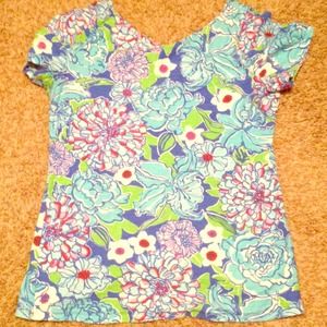 Lilly Pulitzer short sleeve shirt, xlarge🌸