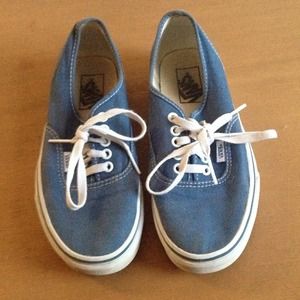 Navy blue classic vans👟