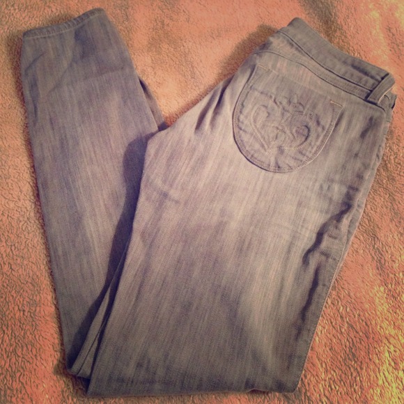 Grey jeans