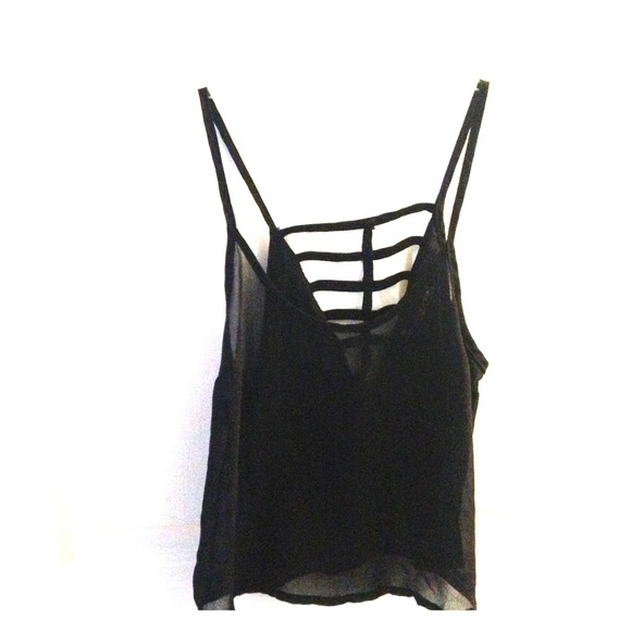 Brandy Melville Tops - 🚫SOLD🚫 Brandy Melville Sheer Top!