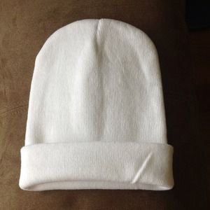 ❌SOLD❌White Beanies