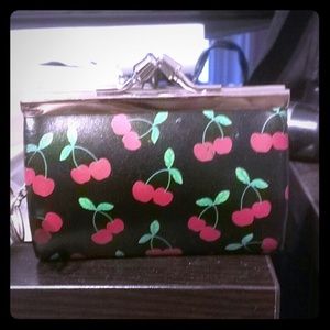 Cherry coin purse