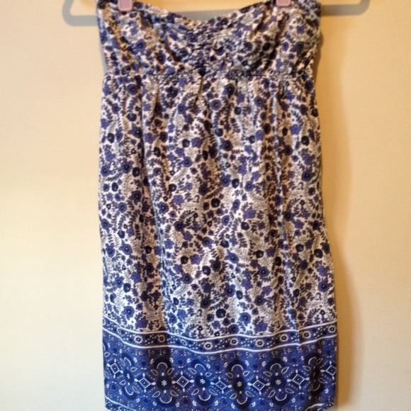 Aerie strapless summer dress