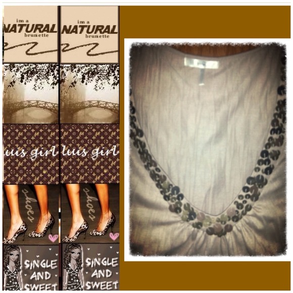 🎀  💎HP💎🍂 Disk embell. tank top🍂 - Picture 2 of 3