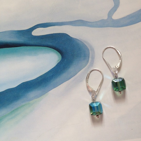 Swarovski crystal earrings - Picture 2 of 4