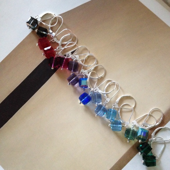 Swarovski crystal earrings - Picture 4 of 4