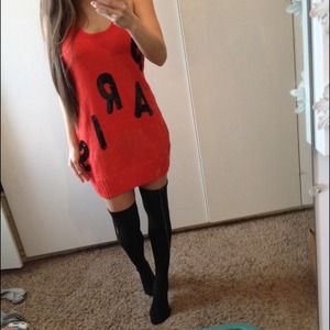 "PARIS" tank sweater