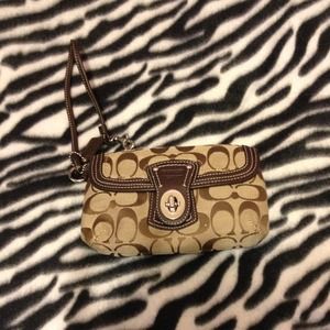 Coach wristlet