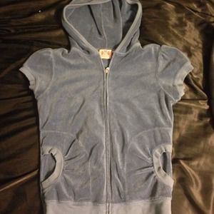 Juicy t-shirt terry zip up