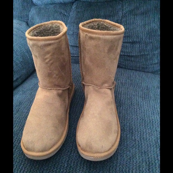Tan Suede Boots