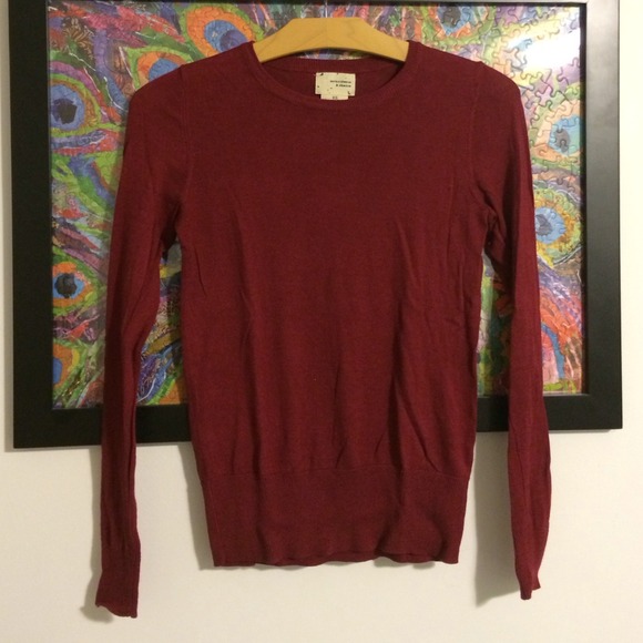 Red sweater