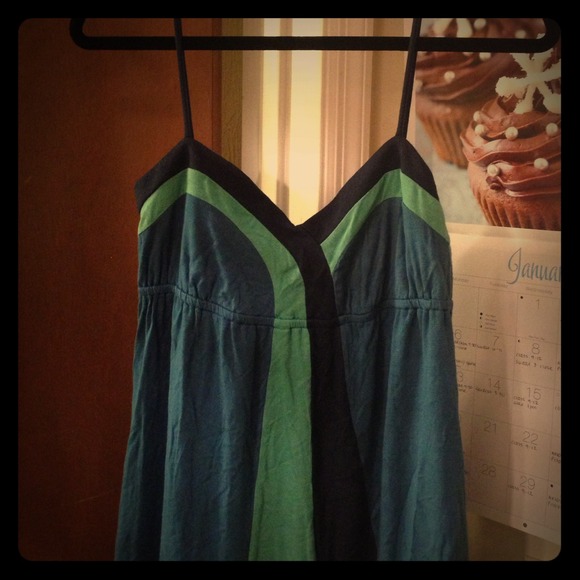 Super soft Ella Moss tank w/ tie back