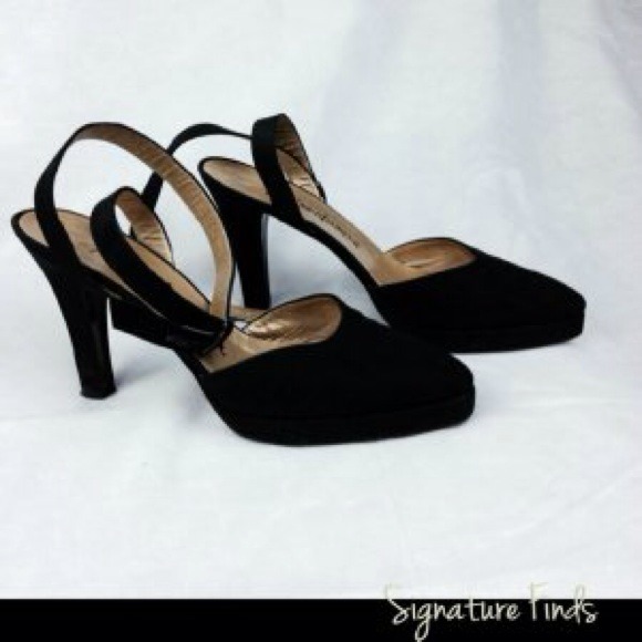 vintage authentic ysl stappy pumps - Picture 2 of 4
