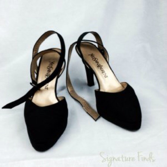 vintage authentic ysl stappy pumps - Picture 4 of 4