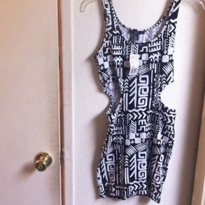 Tribal print dress
