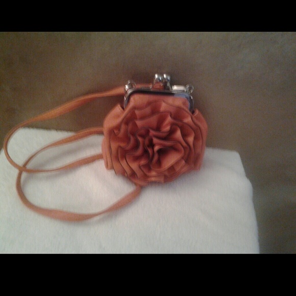 Orange small handbag