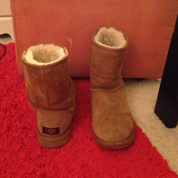Pre loved authentic short  chestnut uggs
