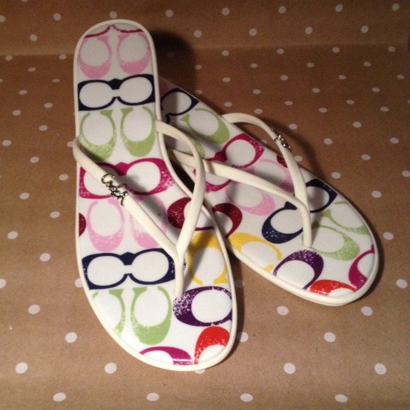 Coach Flip Flops
