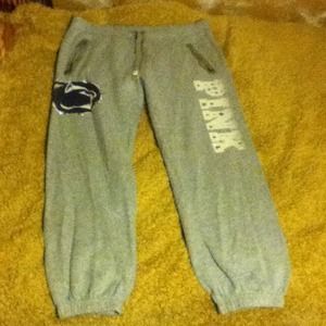 Vs pink Capri sweats