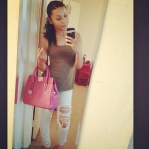 Pink Micheal Kors Handbag