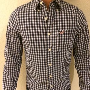 Hollister checkered top