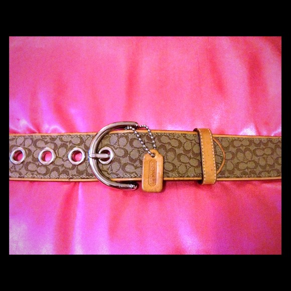 100% Authentic Coach belt