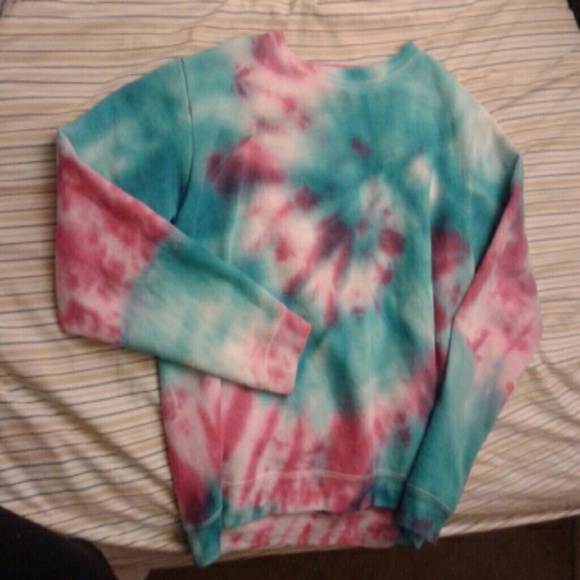 Hand made Tiedyed Haynes sweater