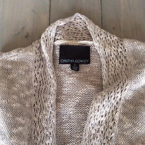 SOLD Cynthia Rowley long cardigan SOLD - Picture 2 of 3