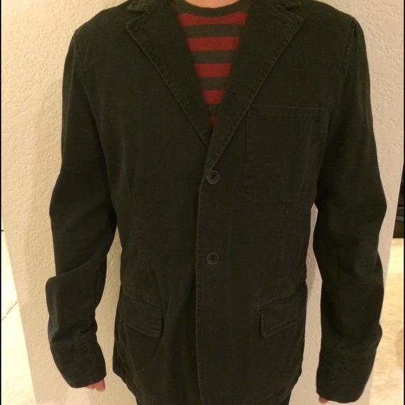 Black casual jacket