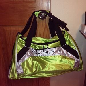 Neon Green Duffle Bag