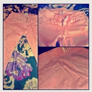 PINK True Religion breast cancer jeans / Size 26