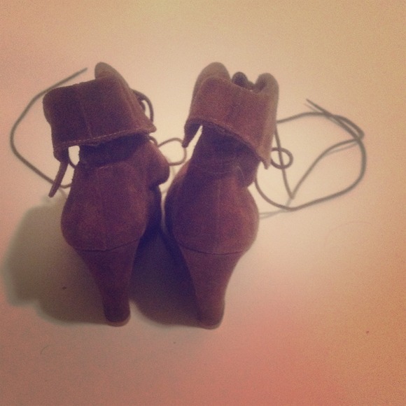 Zara basics wedge booties