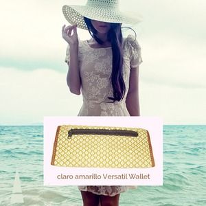 claro amarillo Versatil Wallet