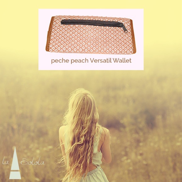 peche peach Versatil Wallet - Picture 1 of 1