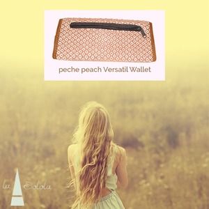 peche peach Versatil Wallet