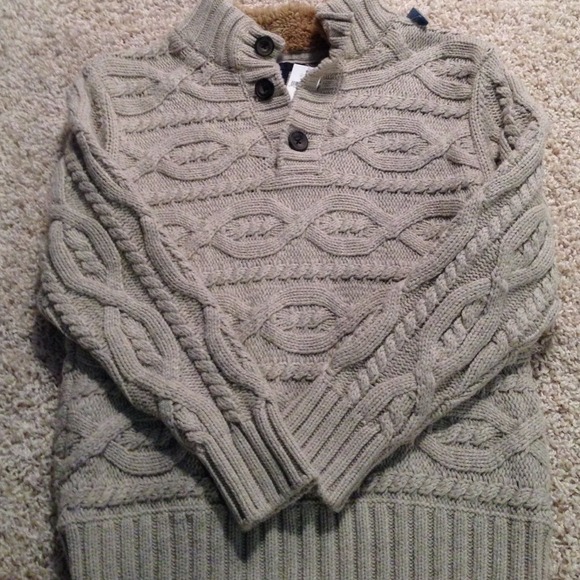 Boys gray sweater
