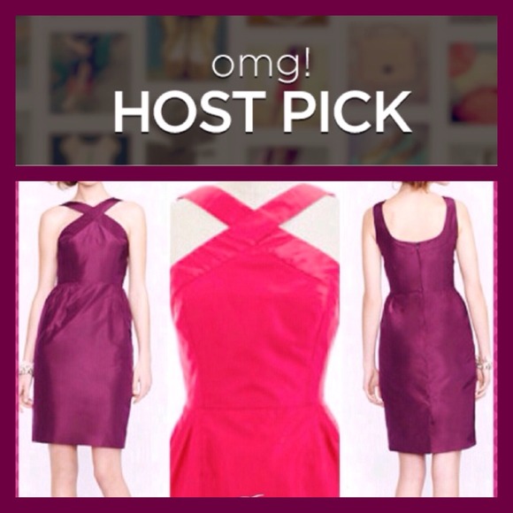 🎉HOST PICK🎉 J. Crew silk taffeta Whitley dress