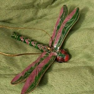 Handmade Dragonfly Ornament
