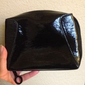 Black MAC makeup pouch