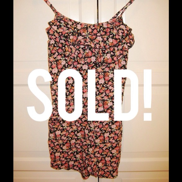 SOLD! Floral Romper