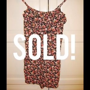 SOLD! Floral Romper