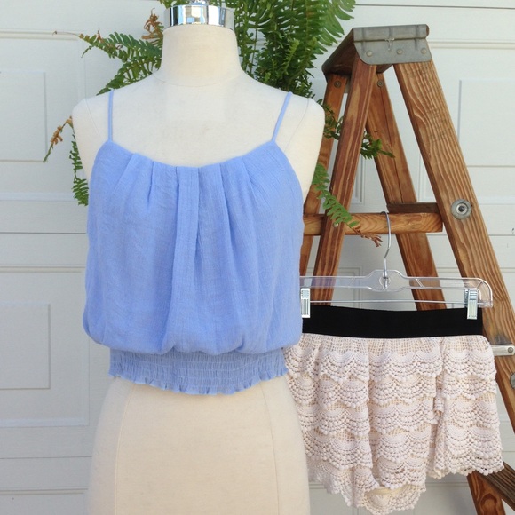 Peplum silk top