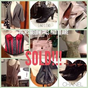 Items below are sold.